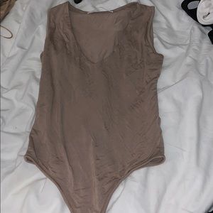 Beige Body Suit